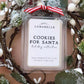 Cookies for Santa Christmas Candle