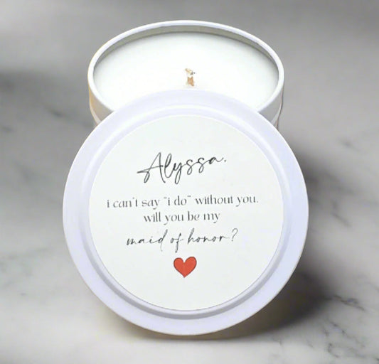 Will You Be My Maid Of Honor - LunabelleDesignUSA