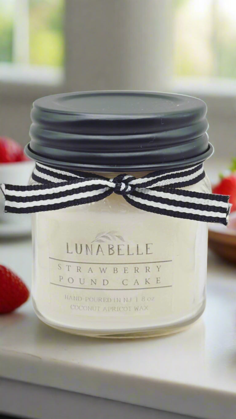 Strawberry Pound Cake - LunabelleDesignUSA