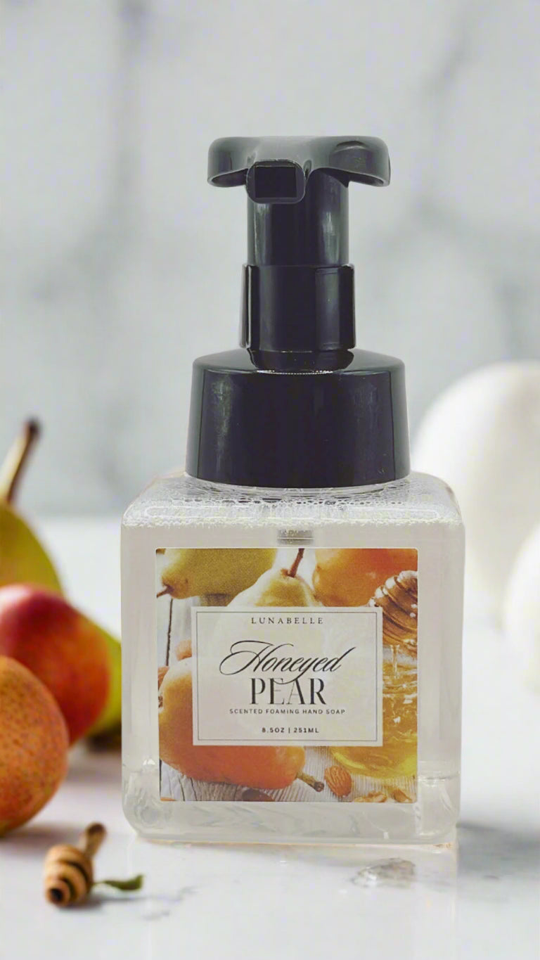 Honeyed Pear Foaming Hand Soap, 8.5 OZ. – Gentle & Clean Cleanser