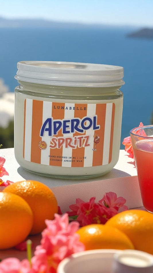 Aperol Spritz Scented Candle, 12 oz.
