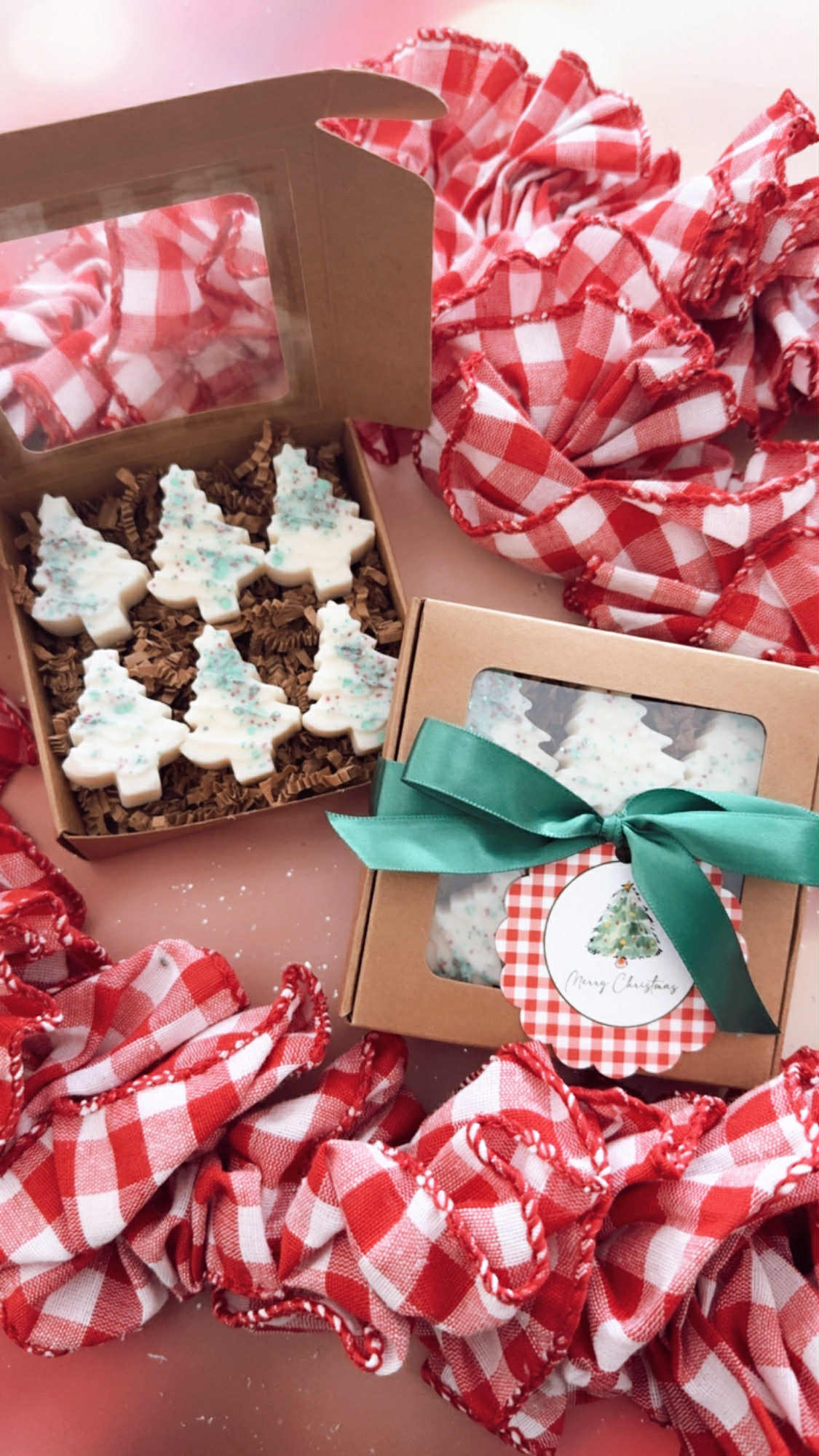 Christmas Tree Wax Melt Gift Box | Christmas Candle Alternative