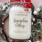 Sugarplum Cottage Christmas Candle