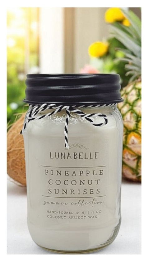 Pineapple Coconut Sunrises