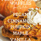 Pumpkin Pecan Waffles