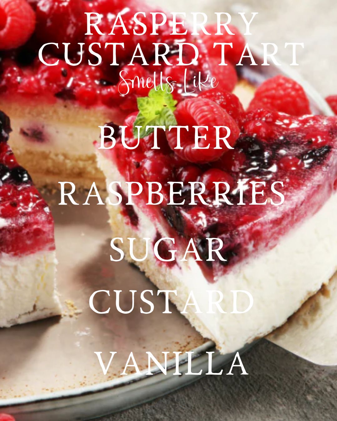Raspberry Custard Tart
