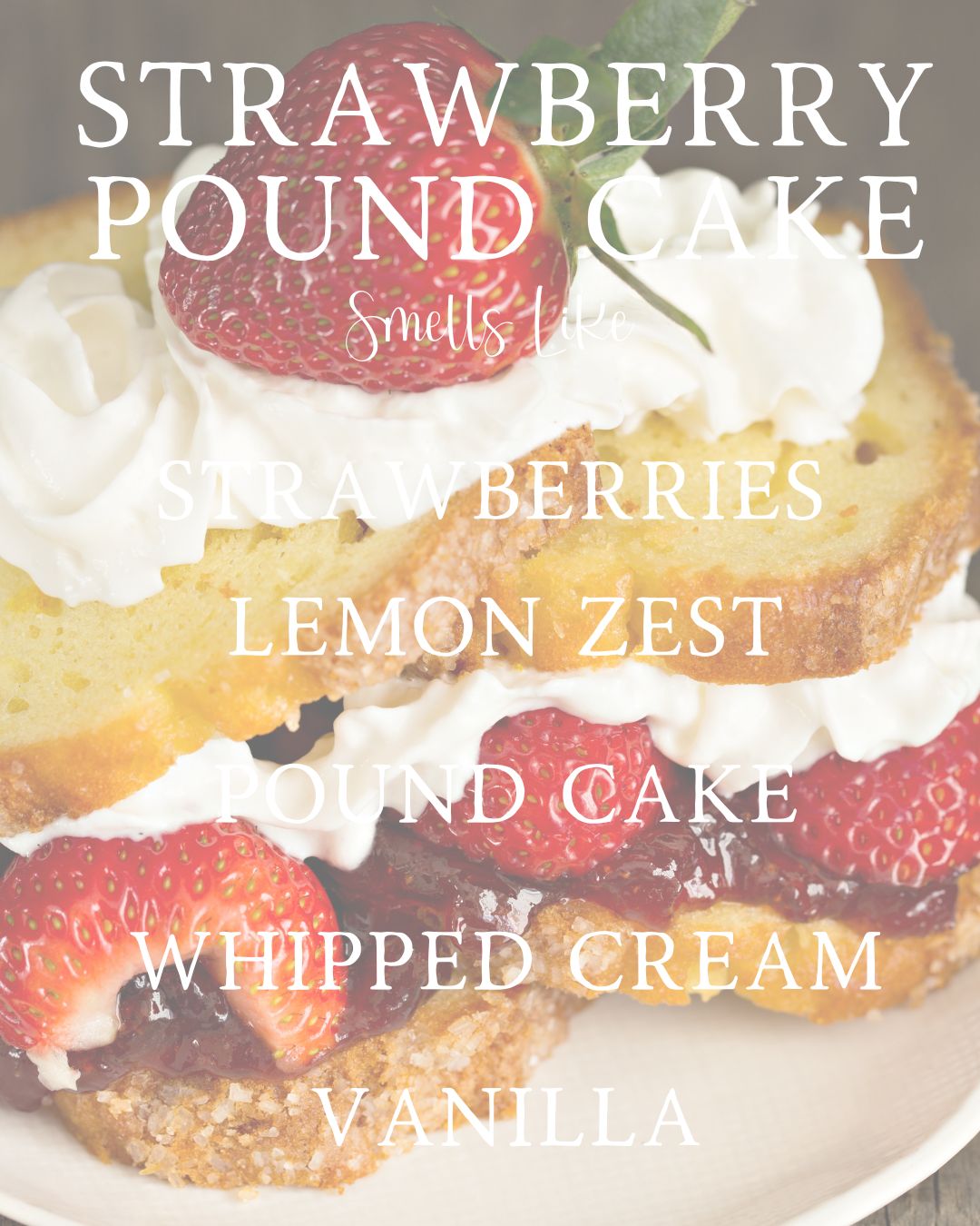 Strawberry Pound Cake - LunabelleDesignUSA