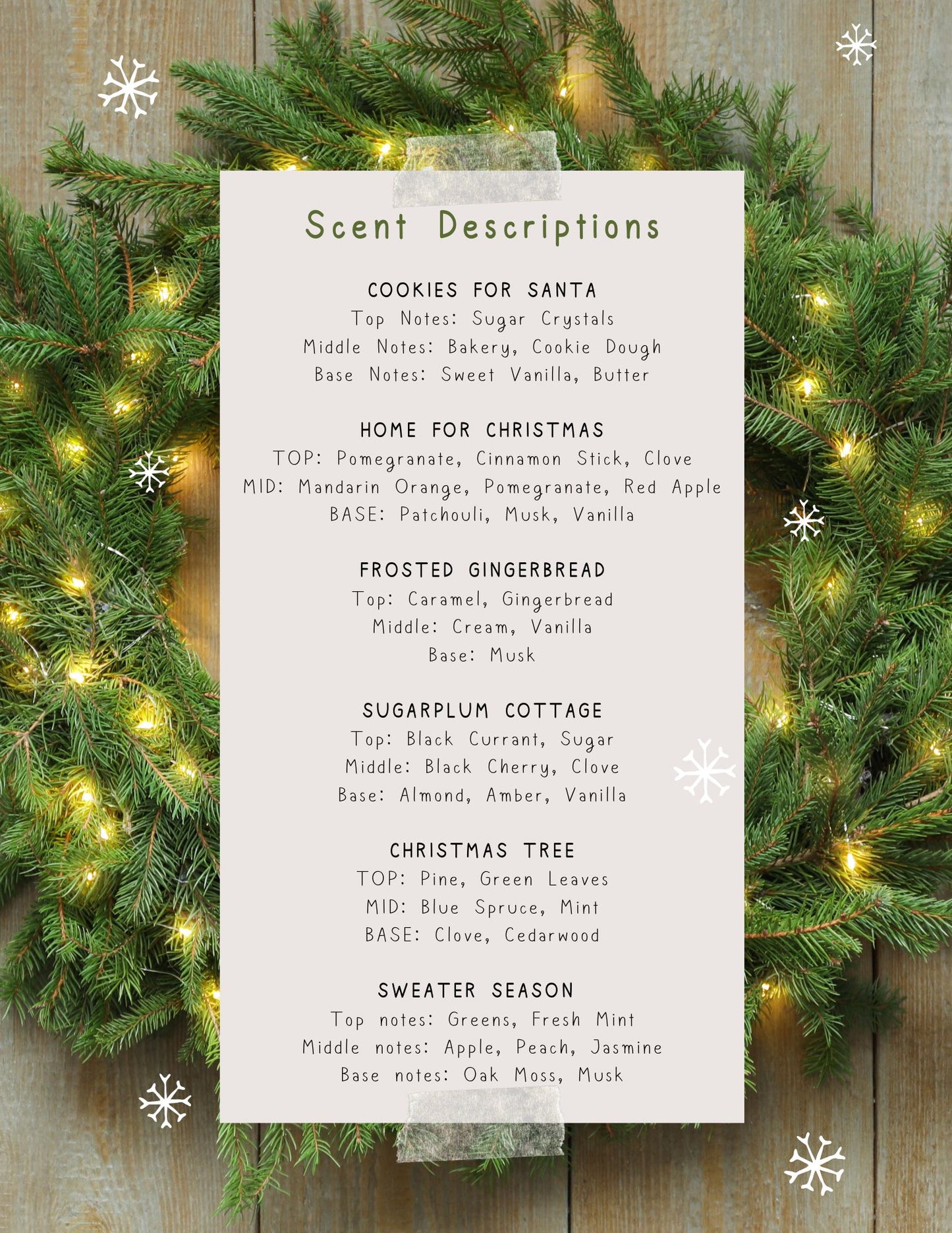 Holiday Discovery Box – 6 Candle Gift Set (4 oz Mason Jars) – Christmas Candle Gift Set