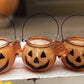 Double Wicked Jack-O-Lantern Fall Pumpkin Candle