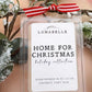 Home for Christmas Christmas Candle