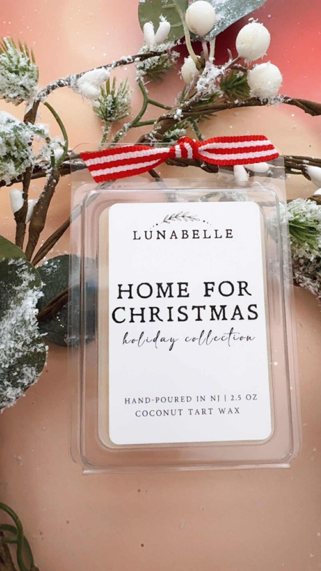 Home for Christmas Christmas Candle