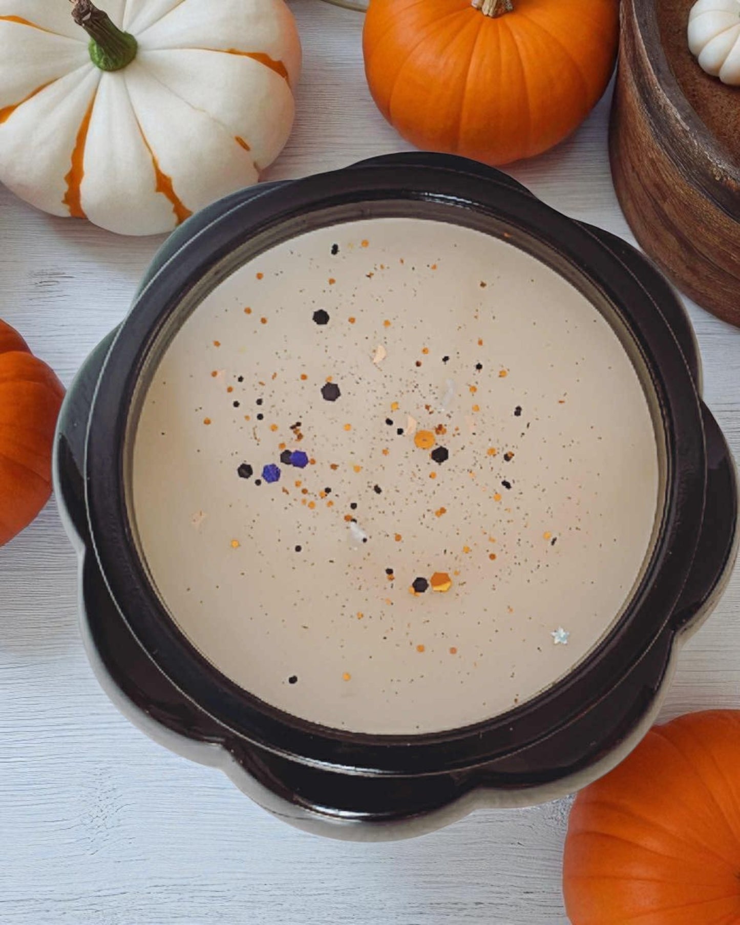 Black Pumpkin Jar, Double Wicked, Limited Edition Hocus Pocus Candle