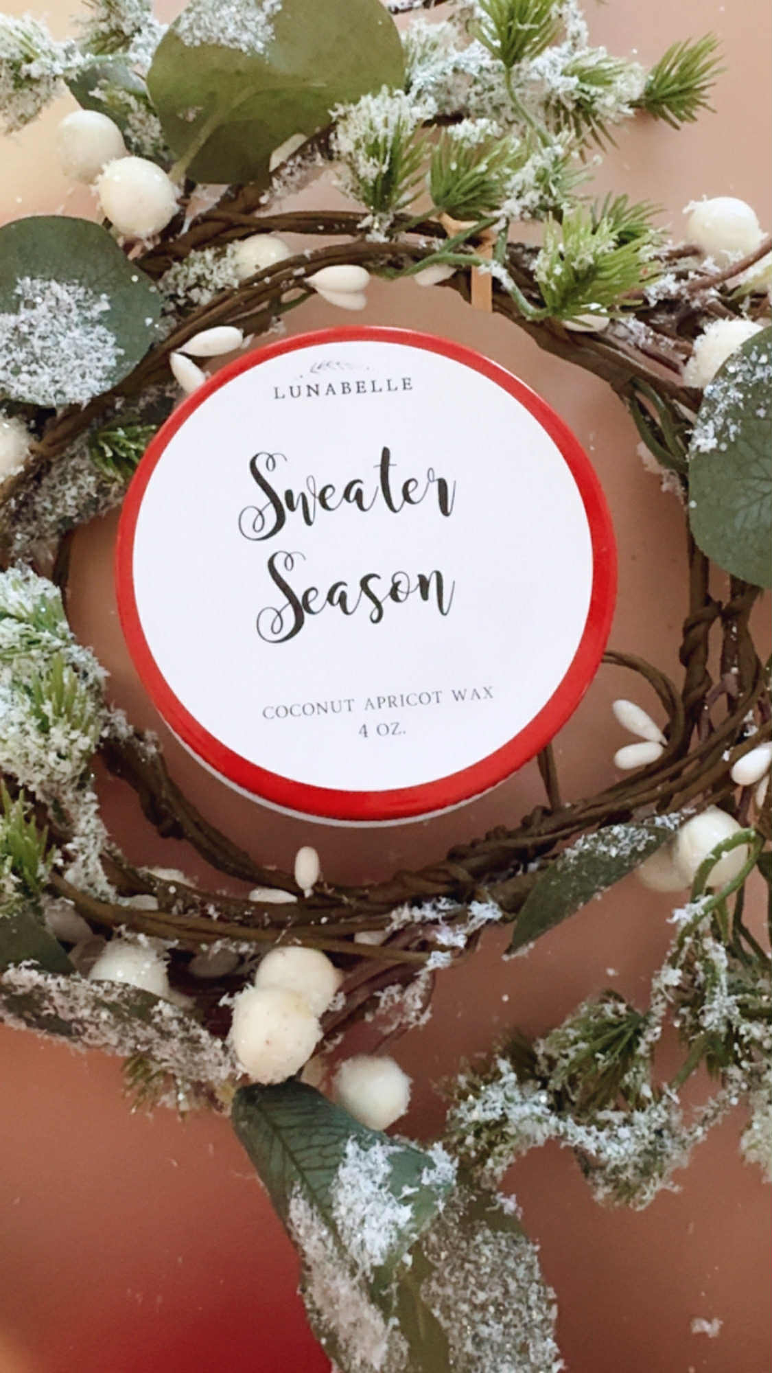 Sugarplum Cottage Christmas Candle