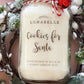 Cookies for Santa Christmas Candle