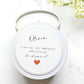Will You Be My Bridesmaid Bridal Shower Bulk Candle Favors