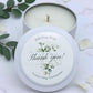 Communion Thank You Eucalyptus Bulk Candle