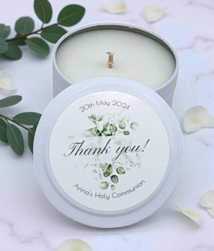 Communion Thank You Eucalyptus Bulk Candle