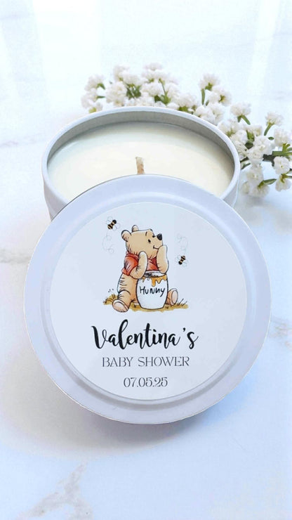 Winnie The Pooh Bulk Baby Shower Candle Favor
