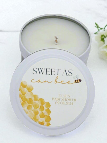 Sweet As Can Bee Bulk Baby Shower Candle Favor